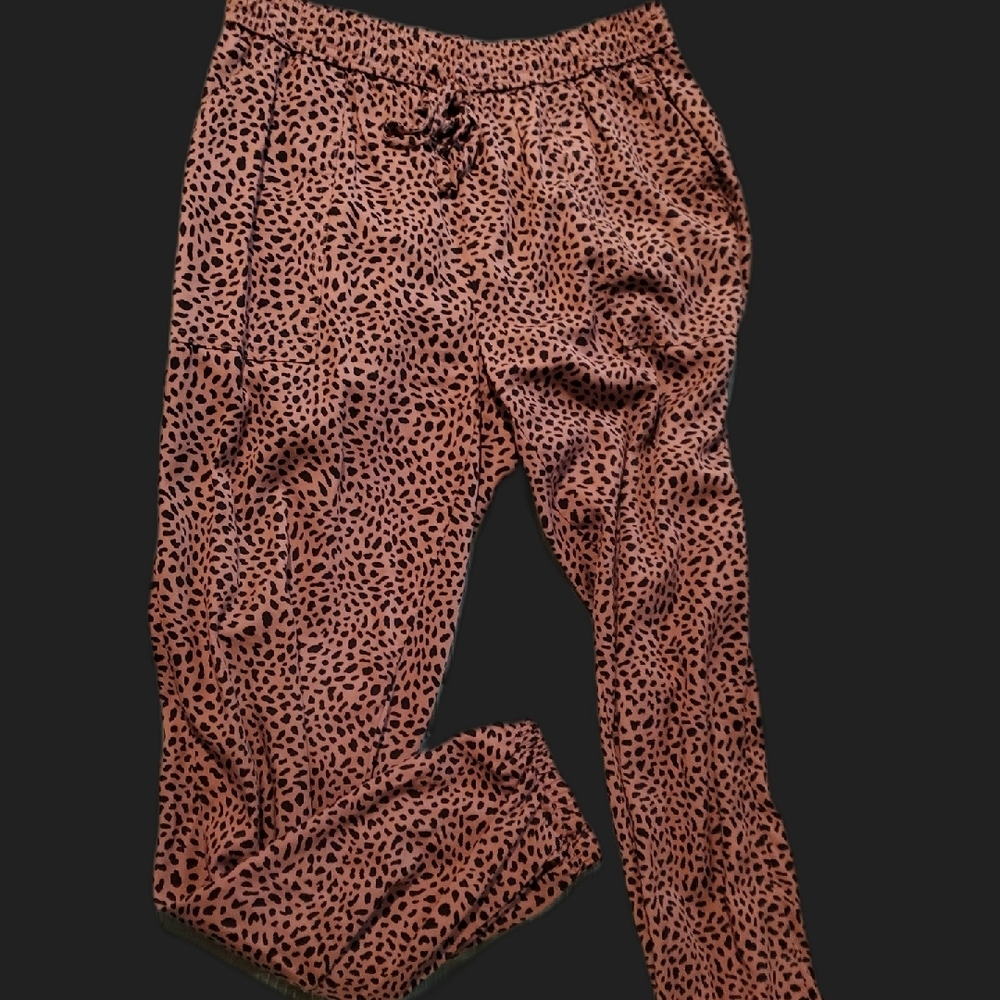 PINK Victoria's Secret Animal Print Joggers